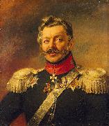 George Dawe Portrait of Paul Carl Ernst Wilhelm Philipp Graf von der Pahlen oil painting